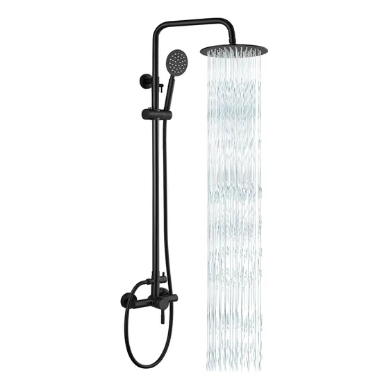 Barral Wico Negro C/ducha Monocomando Castro