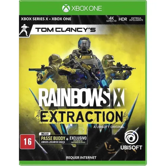 Tom Clancys Rainbow Six Extraction Xbox One Br Midia Fisica
