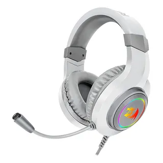 Headset Fone Gamer Redragon Hylas H260rgb Branco Cor Da Luz Rgb Cor Branco Headset Fone Gamer Redragon Hylas H260rgb Branco Cor Da Luz Rgb Cor Branco