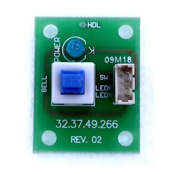 Placa Botão Campainha Vídeo Porteiro Sense Hdl Original