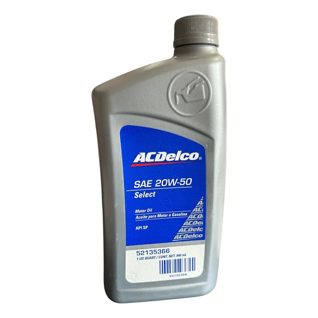 Aceite Mineral 20w50 Acdelco Original