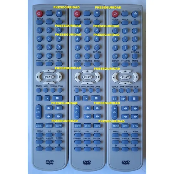 Control Remoto Dvd Daewoo Modelo  Ds-k965 