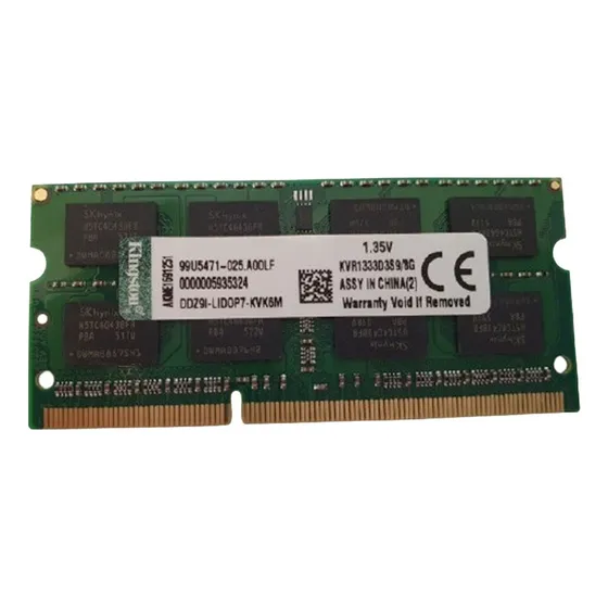Memória Ram Kingston 4gb Ddr3l 1333mhz 1.35v Para Notebook