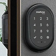 Fechadura Digital De Sobrepor Fr 102 Preto Intelbras