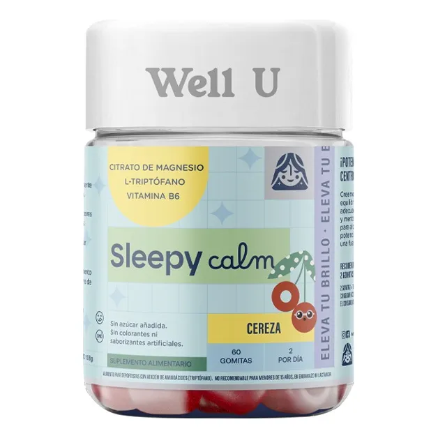 Gomitas Citrato De Magnesio Sleepy Calm 60u Well U