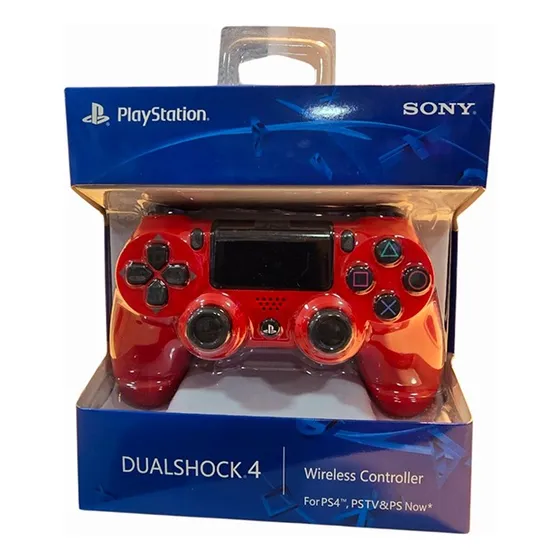 Control Compatible Con Ps4 Dualshock 4 Inalambrico / Gamehou Rojo