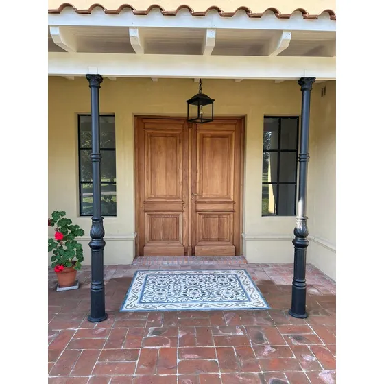 Kit Accesorios Columna Antigua 3¨galerías Techos Pérgolas