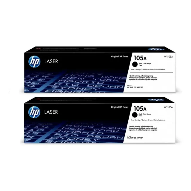 Combo Toner Hp 105a W1105a 1000pags Para Mfp 135a 135w 107r 