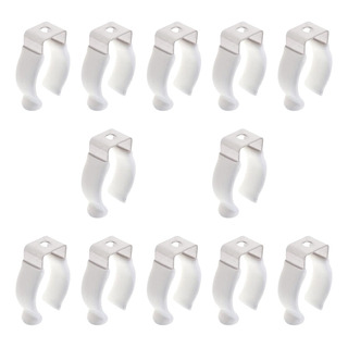 12 Soportes De Clip T8 Para Reemplazo De Tubos Fluorescentes 12 Soportes De Clip T8 Para Reemplazo De Tubos Fluorescentes
