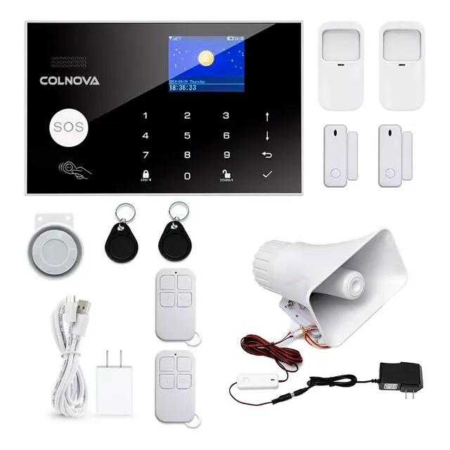 Alarma Gsm Wifi Inalambrica Para Casa Sensor De Movimiento