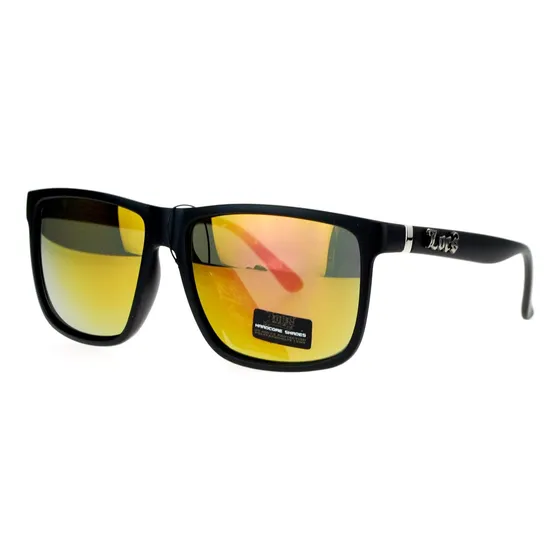 Locs Gafas De Sol Rectangulares De Gran Tamaño Con Lentes Es