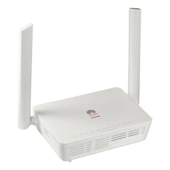 Onu Gpon Wifi 6 Ac Huawei EG8145x6-10, 1 puerta+4 GE 2,4/5 g Apc, color blanco