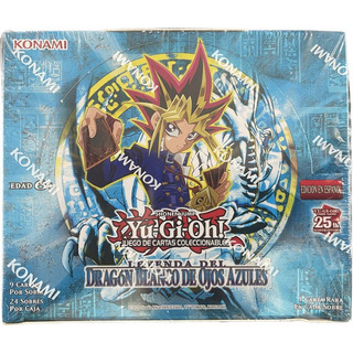 Legend Of Blue-eyes White Dragon Box 25th Ing / Esp Yugioh Legend Of Blue-eyes White Dragon Box 25th Ing / Esp Yugioh