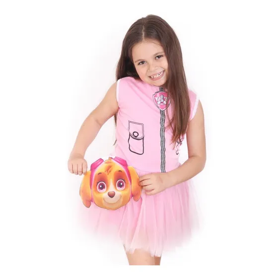 Disfraz Infantil Skye Patrulla Canina Nena Con Tutú Full