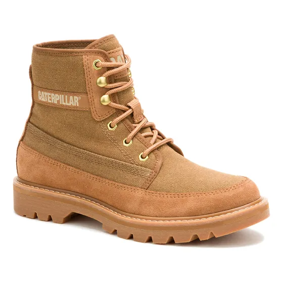 Bota Caterpillar Colorado Snkr Canvas Brown Sugar Para Dama