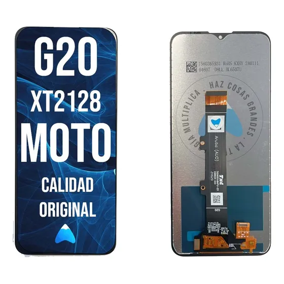 Modulo Para Motorola Moto G20 Xt2128 Oled Color Negro