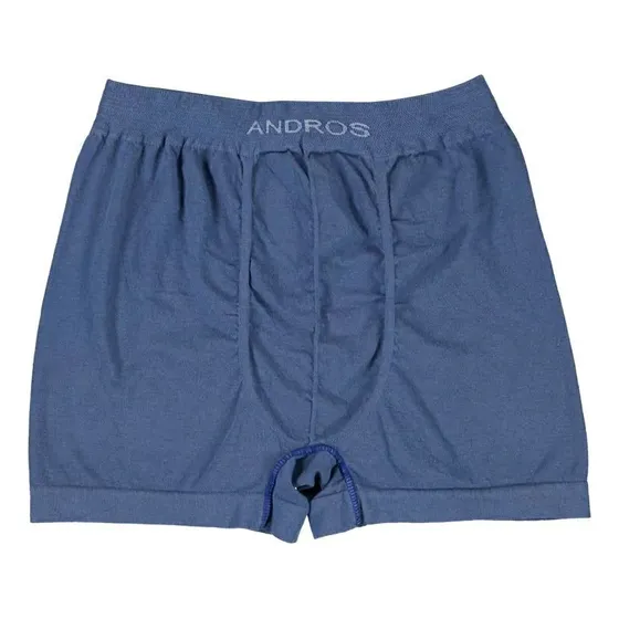 Boxer Andros Algodon Sin Costura Hombre Liso A 5015