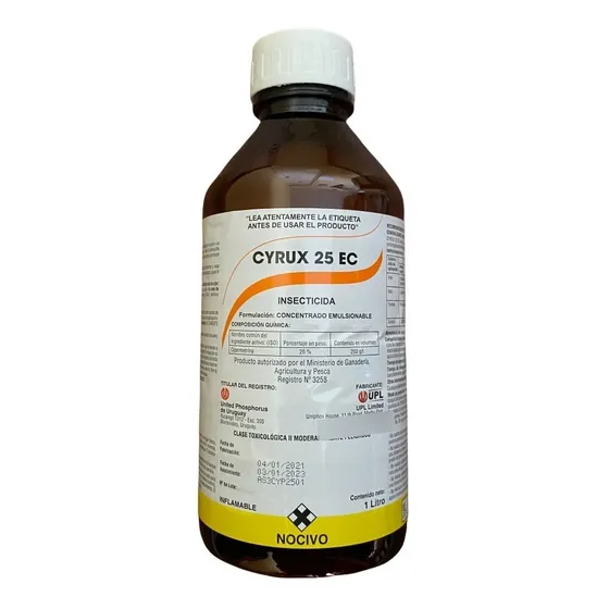 Insecticida Cipermetrina 25% - 1 Litro