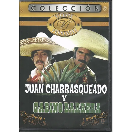 Juan Charrasqueado Y Gabino Barrera Dvd Vicente Fernández