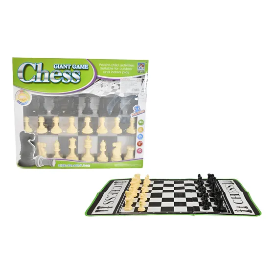 Ajedrez Gigante Valija Plastico Medidas 92x65x0.3cm