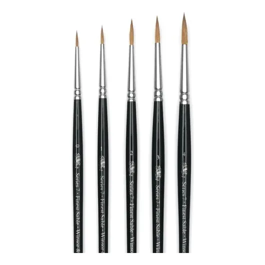 Winsor & Newton Serie 7 Kolinsky - Brocha Redonda Puntiaguda