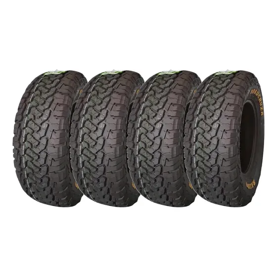 Kit de 4 pneus RoadCruza Suv / Caminhonete RA1100 Letra Branca P 92