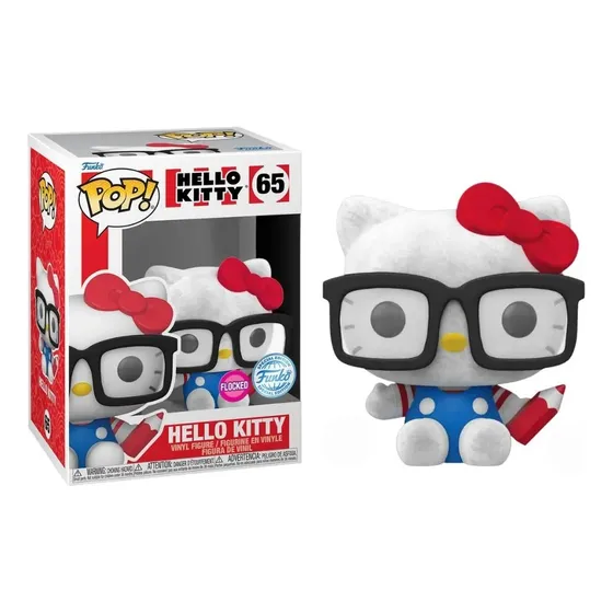 Funko Pop! Hello Kitty - Hello Kitty Flocked #65 Original