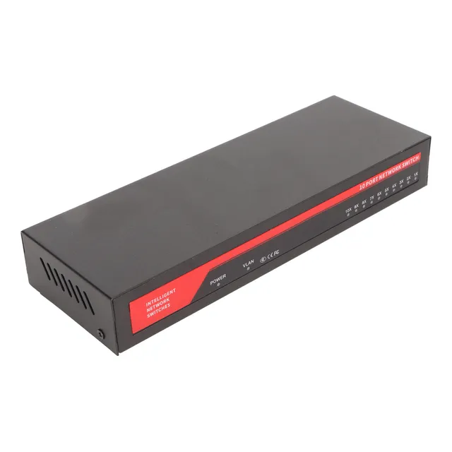 Ethernet Network 10 Ports Gigabit 1000m Auto Mdi Mdix Plug