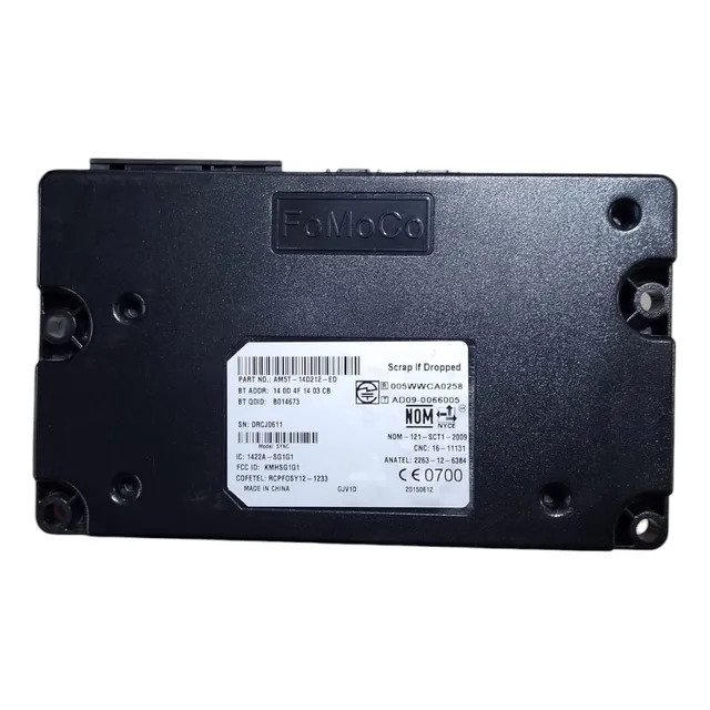 Modulo De Procesamiento Central Sync Gen 1.0 Ford