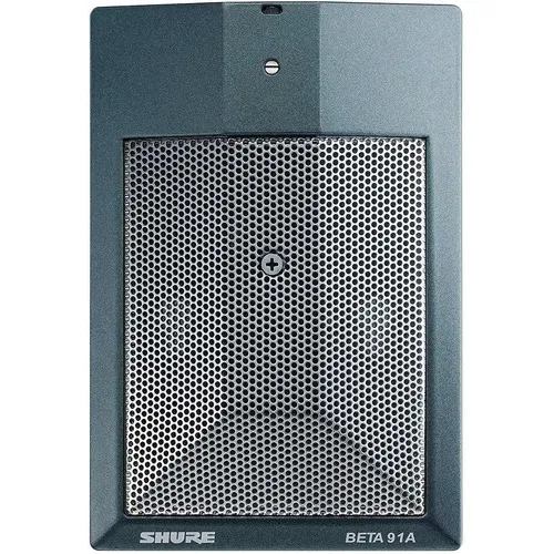 Micrófono Para Bombo Piano Shure Beta 91a Semicardioide Gris