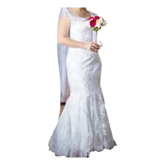 Vestido Y Velo De Novia