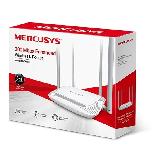 Router, Wds Bridge Mercusys Mw325r V2 Blanco 100v/240v