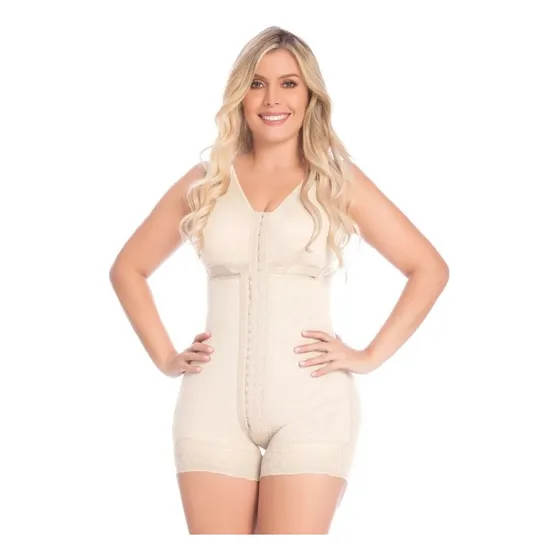 Faja Cachetera Con Brasier  Colombiana Original Nueva