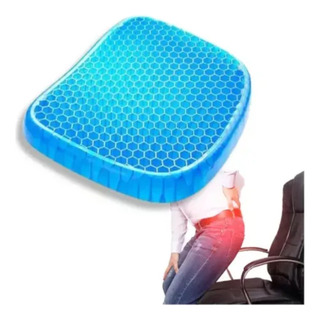 Almofada De Gel Para Cóccix Alívio De Dor E Conforto Azul-celeste Almofada De Gel Para Cóccix Alívio De Dor E Conforto Azul-celeste