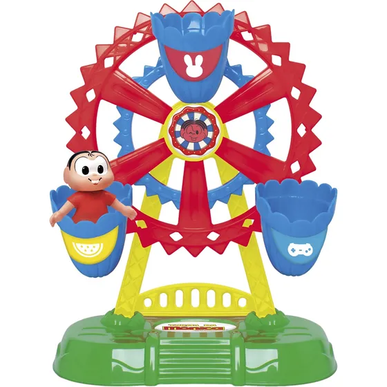Parque De Diversoes Turma Da Monica Com Acessorios E Boneca