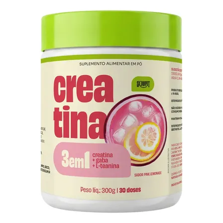 Creatina Monohidratada 300g Soufit- Sabor Pink Lemonade Pink Lemonade