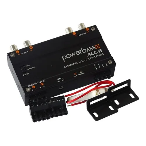 Convertidor Alta-baja 2 Canales Line Driver Powerbass Alc-2