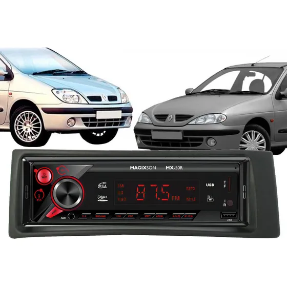 Stereo Magixson Bluetooth Usb Fm Para Renault Megane Scenic
