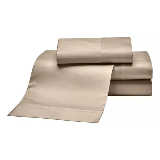 Sabanas Danubio King Size 400 Hilos 100% Algodón Antipeeling Color Feather Diseño De La Tela Liso