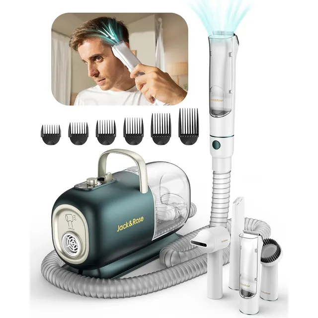 Cortadora De Pelo Al Vacío, Kit De Corte De Pelo Para Casa
