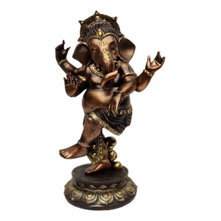 Figura De Ganesh O Ganesha Danza 32 Cm Original Premium Figura De Ganesh O Ganesha Danza 32 Cm Original Premium