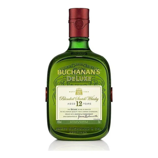 Pack De 4 Whisky Buchanans Blend 12 Años 1 L
