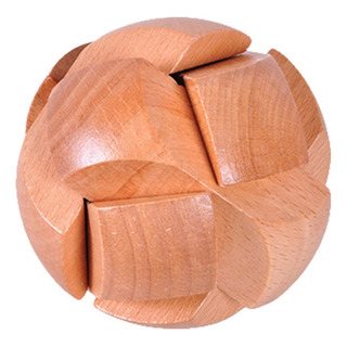 Puzzle Kongming Lock Luban Con Forma De Balón Puzzle Kongming Lock Luban Con Forma De Balón