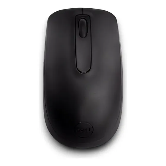 Mouse Sem Fio Dell Wm118 Black - Novo