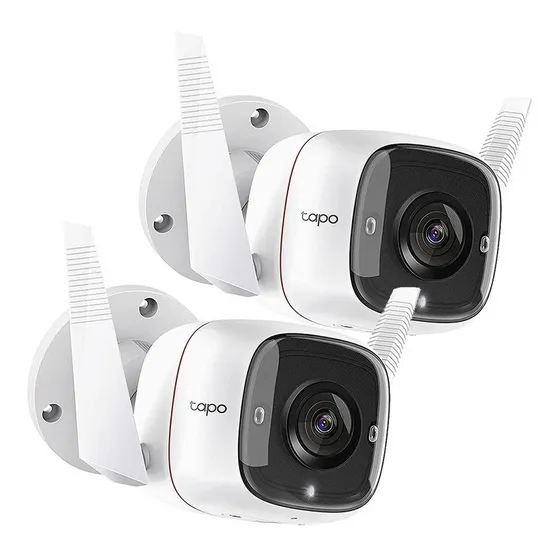 Cámara Vigilancia Wifi Exterior Tapo C310 Nocturna Pack 2