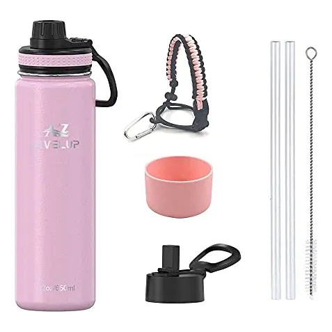 Az Levelup Botellas De Agua Aisladas De Vacío, Doble Dnrhd