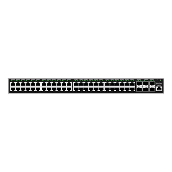 Switch Gwn7806 48 Portas Gigabit + 6 Sfp+10g Ipv6 E Ipv4
