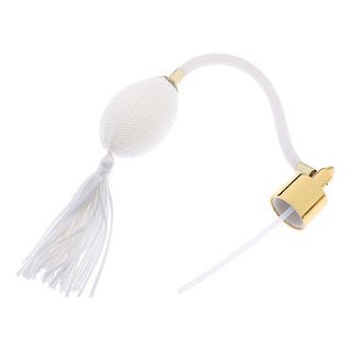 Tubo De Garrafa De Perfume Retrô E Borrifador Branco Branco Tubo De Garrafa De Perfume Retrô E Borrifador Branco Branco