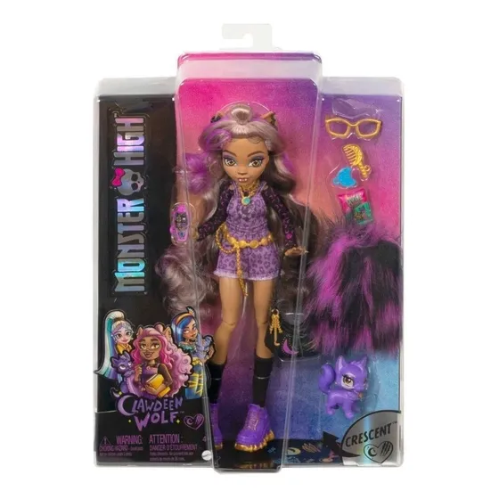 Monster High Muñeca Clawdeen Wolf Moda Mattel
