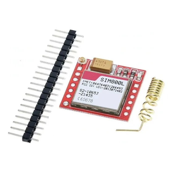 Módulo Gprsgsm Sim800 Serial C/ Antena Para Arduino C/ Nf-e